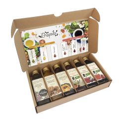 Grapoila Ecetes kstoldoboz (szlmag-, di-, tkmagolaj + srgabarackos-bodzs, csipks, meggyes balzsamecet) 6x40 ml