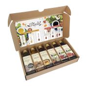 Grapoila Ecetes kstoldoboz (szlmag-, di-, tkmagolaj + srgabarackos-bodzs, csipks, meggyes balzsamecet) 6x40 ml